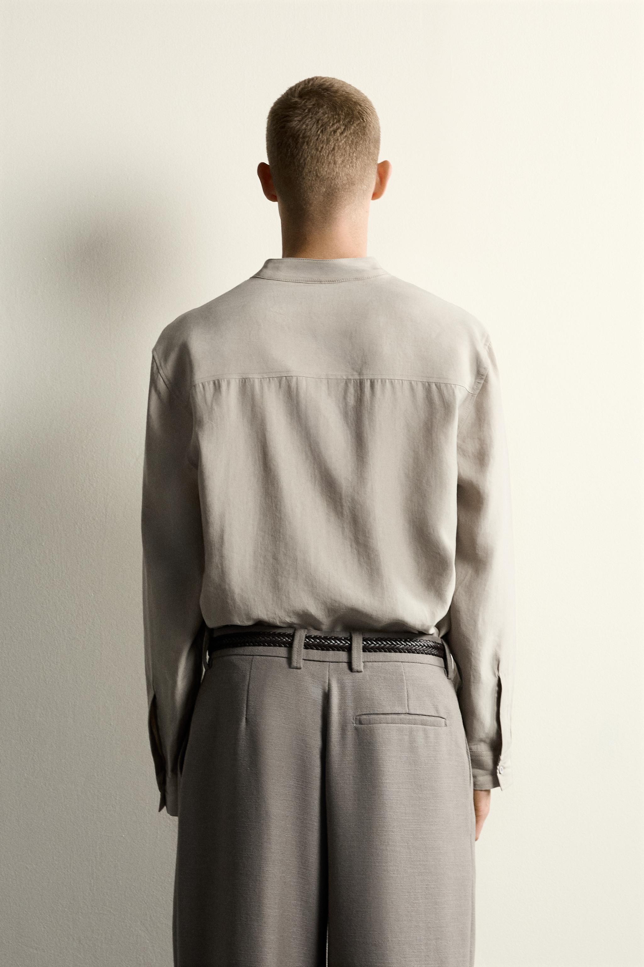 CHEMISE JACQUARD COUPE DÉCONTRACTÉE